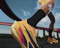 carbon plate running shoes close up technology foam, généré par IA